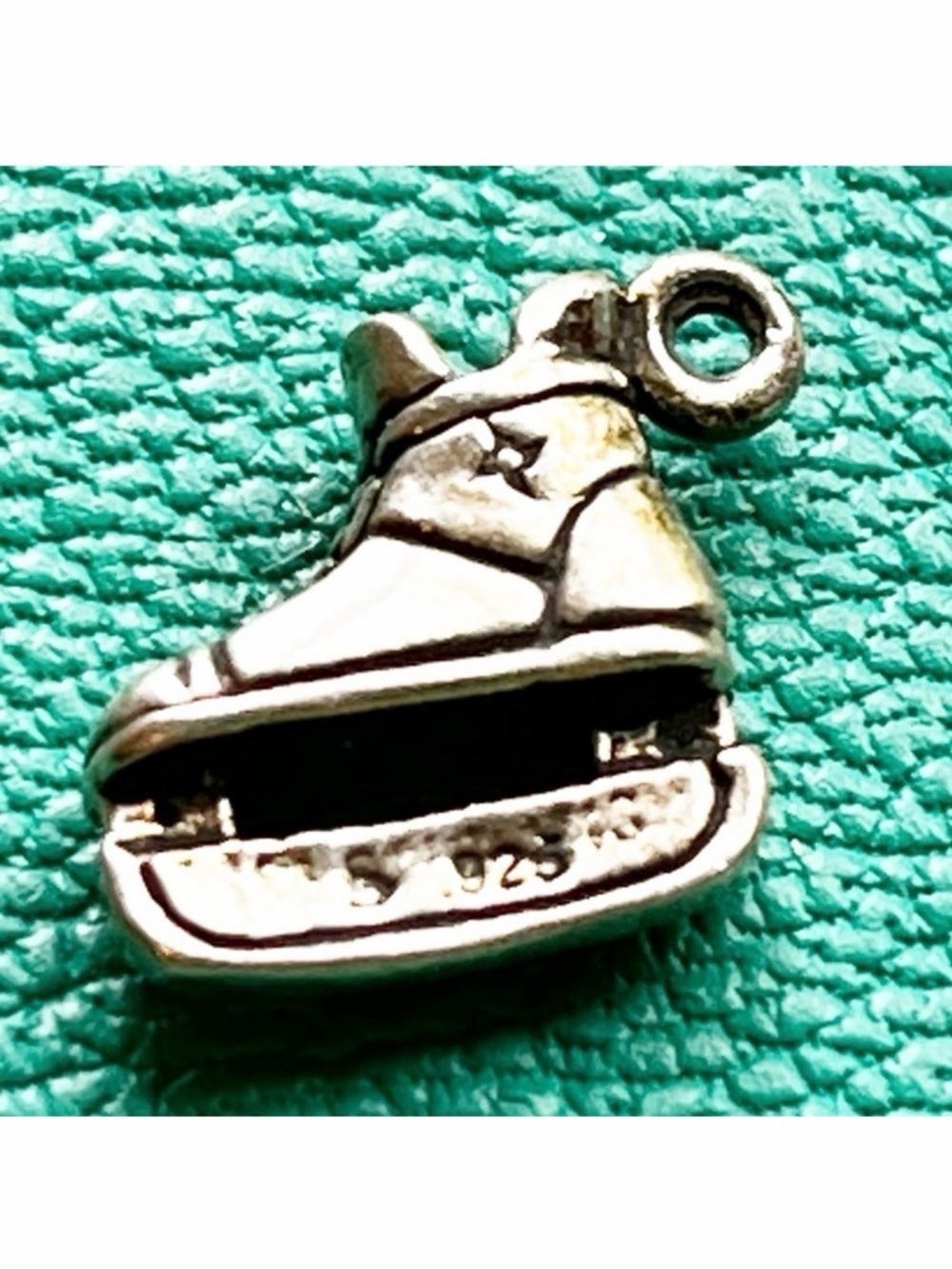 Ice Hockey Figure Skate Sterling Silver Charm Pendant Bracelet Necklace 925